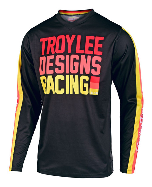 2019 Troy Lee Designs TLD GP MX Jersey Premix86 Black/Yellow