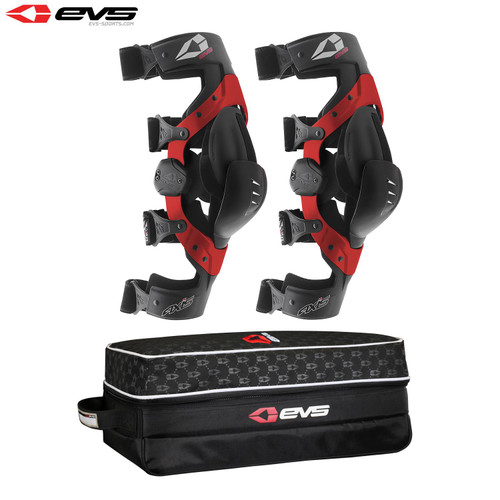 EVS Adult Axis Sport Knee Brace Aluminium/Nylon Pair