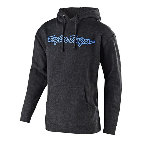 Troy Lee Designs TLD Casual Hoody Signature Charcoal