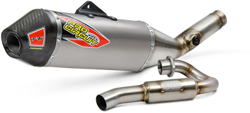 Pro Circuit T-6 Stainless System W/Ti Canister and carbon end cap, KX450 '19 ACU