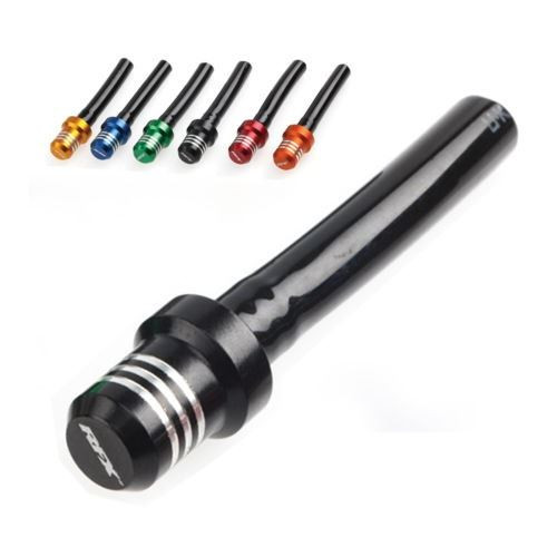 RFX Race Vent Tube - Shorty Inc 1 Way Cap (Black)