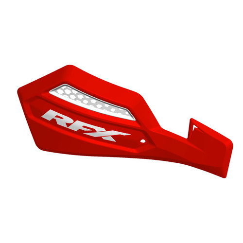 RFX 1 Series Handguard (Red/White) Inc Fitting Kit RFX 1 Series Handguard (Red/White) Inc Fitting Kit