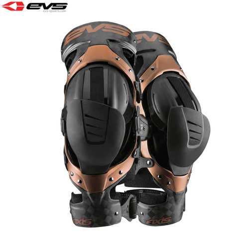 EVS Knee Brace Axis Pro Black/Copper Pair