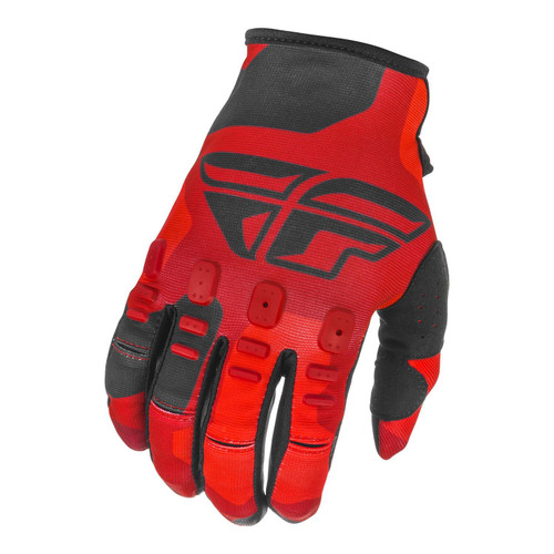 Fly Racing 2021 Adult Kinetic K221 MX Gloves Red/Black