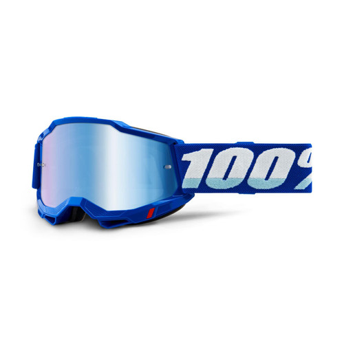 100 Percent ACCURI 2 Goggle Blue - Mirror Blue Lens