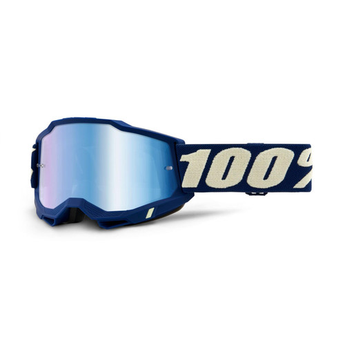 100 Percent ACCURI 2 Goggle Deepmarine - Mirror Blue Lens