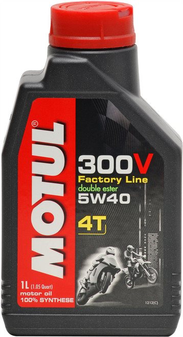 Motul Factory Line 300V 5W40 4T Off-Road-Race Oil 1 litre