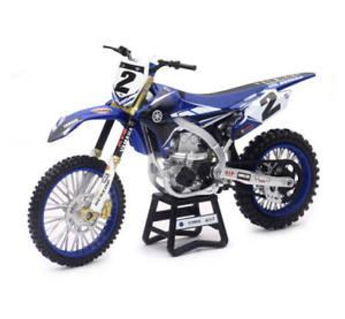 New Ray 1:12 Motorcycles Yamaha YZ450F Factory Racing Cooper Webb #2 57893