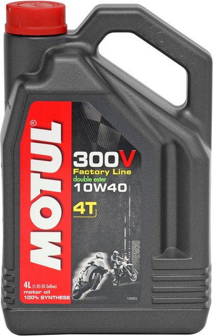 Motul Factory Line 300V 10W40 4T Oil 4 Litres