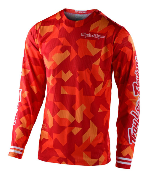 TLD 2021 GP Air Adult Men's MX Jersey Confetti Orange