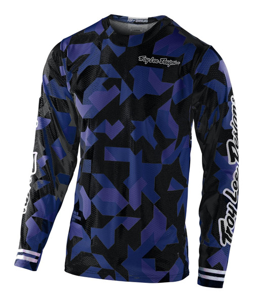 TLD 2021 Youth GP Air MX Jersey Confetti Navy