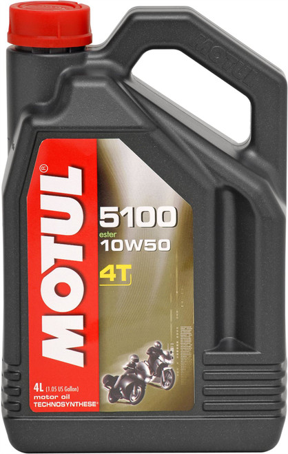 Motul Semi-Synthetic 5100 10W50 4T Oil 4 Litres