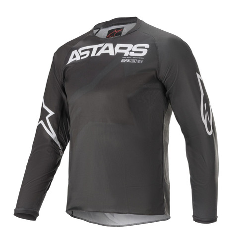 Alpinestars Youth 2021 Racer Braap MX Jersey Black/Anthracite/White