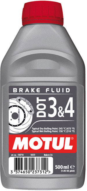 Motul DOT 4 Brake Fluid 0.5litres