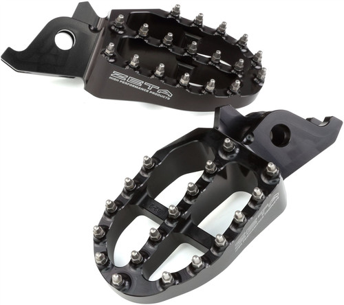 ZETA Aluminum FootPegs KTM SX -'15 Black