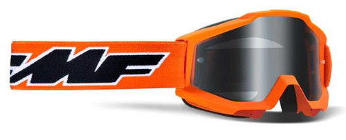 FMF Goggles POWERBOMB YOUTH Goggle Rocket Orange Mirror Silver Lens