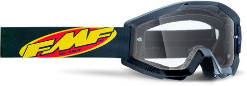 FMF Goggles POWERCORE YOUTH Goggle Core Black Clear Lens