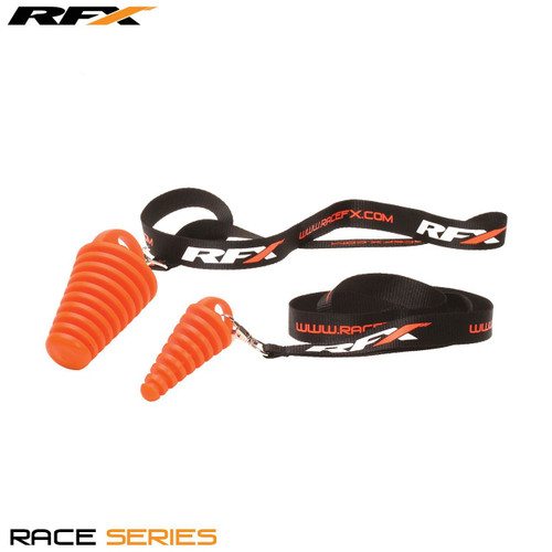 RFX Race Exhaust Bung 4 Stroke Orange Includes RFX Lanyard