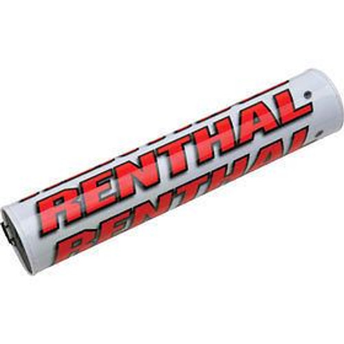 Renthal Bar Pad 10"/240mm White/Red