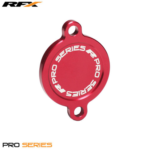 RFX Pro Oil Filter Cover (Red) Kawasaki KXF450 06-15