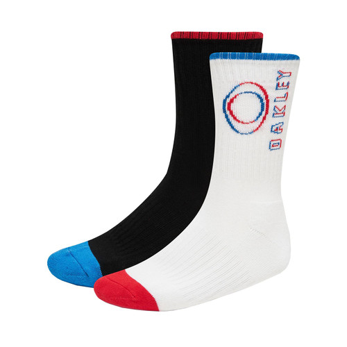 Oakley Casual SP20 Adult Socks (Match Ellipse White) Size Large
