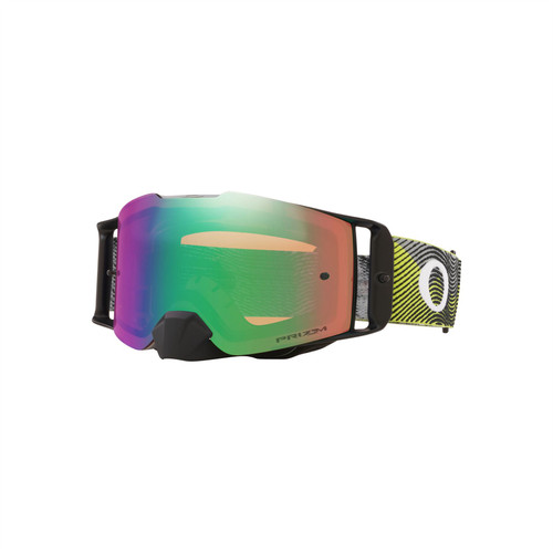 Oakley Front Line MX Goggle (Rut City Green Gunmetal) Prizm MX Jade Lens