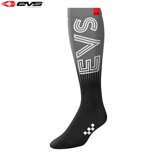 EVS Moto Sock Torino (Black/Grey) Size S/M