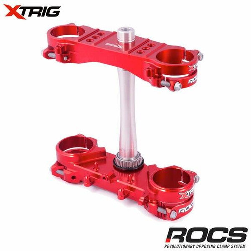 Xtrig ROCS Tech (Red) Honda CRF250 14-21 CRF450 13-20 (OS 20mm)