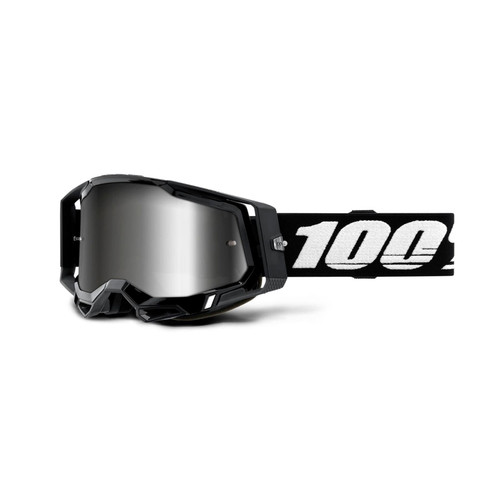 100 Percent RACECRAFT 2 Goggle Arbis - Mirror Silver Lens SP21 Adult