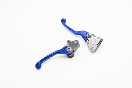 ZETA Pivot brake/clutch Lever Set  KX250 21 KX450 19-21 Blue