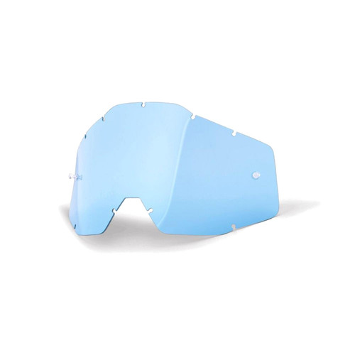 100 Percent RACECRAFT/ACCURI/STRATA Replacement Lens Blue Anti-Fog