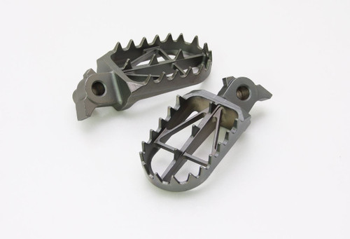 DRC Wide Foot Pegs Crmo Mid/Stock