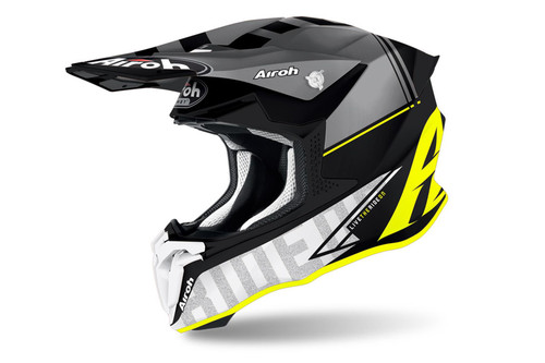Airoh Twist 2.0 Tech Yellow Matt Adult Motocross Helmet