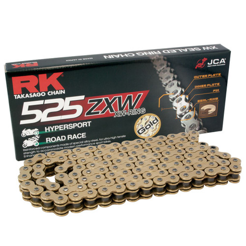 RK GB525ZXW X 110 CHAIN GOLD [XW]