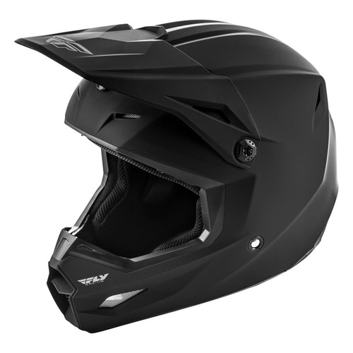 Fly 2022 Adult Kinetic MX Helmet Matte Black