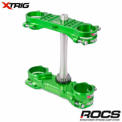 Xtrig ROCS Tech (Green) Kawasaki KXF250 21 KXF450 19-21 (OS 23mm)