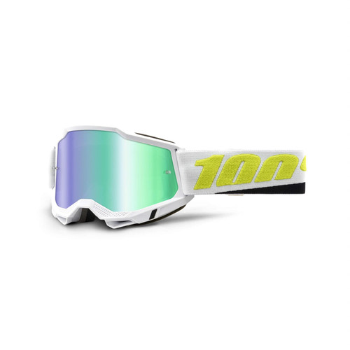 100% Accuri 2 Goggle Peyote / Green Mirror Lens