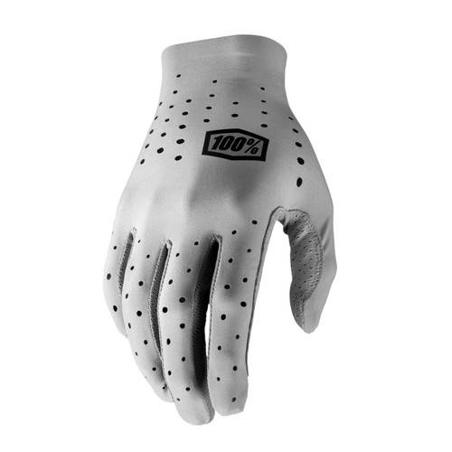 100% Adult Sling MX Gloves Grey