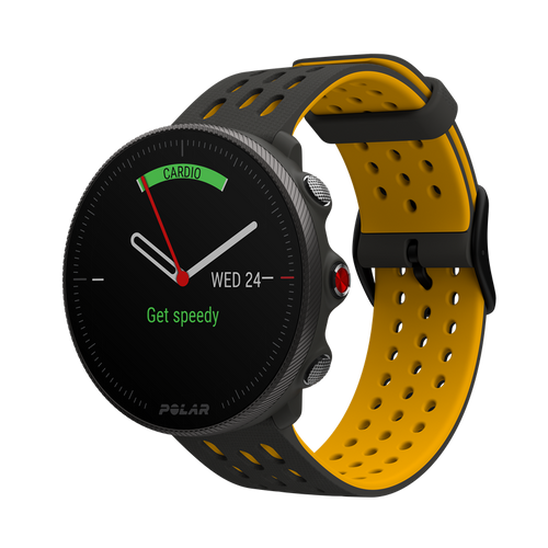 POLAR VANTAGE M2 WATCH - GREY/YELLOW