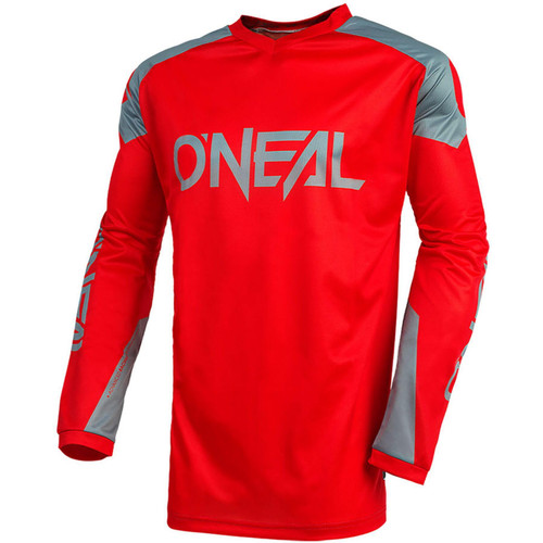 O'Neal Adult Matrix Ridewear MX Jersey Red/Gray