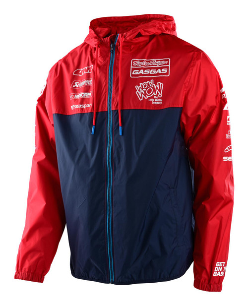 Troy Lee Designs 2022 Team GasGas Red/Navy Windbreaker