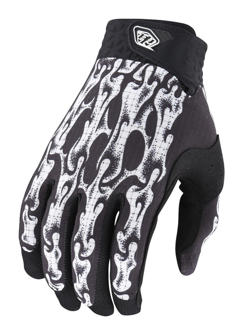 TLD Adult Air MX Gloves Slime Hands Black/White