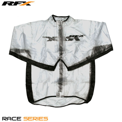 RFX Sport Wet Jacket (Clear/Black) Size Adult 3XLarge