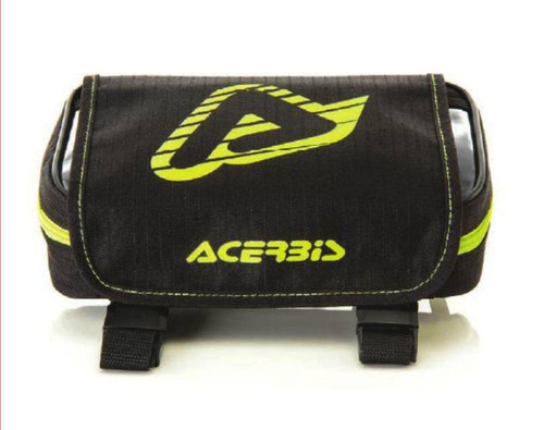 ACERBIS REAR FENDER TOOL BAG BLACK/FLO YELLOW