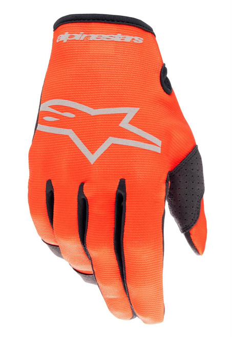 Alpinestars 2023 Youth Radar MX Gloves Hot Orange/Black