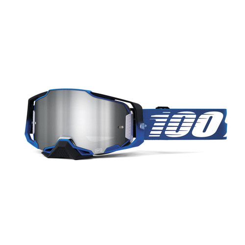 100 Percent ARMEGA Goggle Rockchuck - Mirror Silver Flash Lens