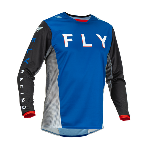 Fly 2023 Adult Kinetic Kore MX Jersey Blue/Black