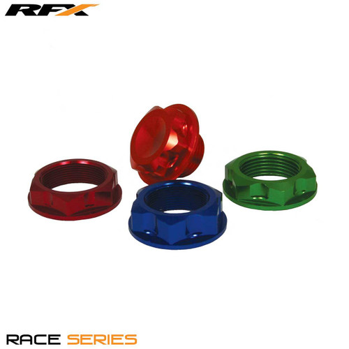 RFX Pro Steering Stem Nut (Green) Kawasaki KXF250/450 04-22 KX125/250 04-08 Suzuki RMZ250 04-06