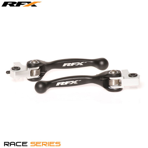 RFX Race Forged Flexible Lever Set (Black) AJP Trials All (Not Sherco)