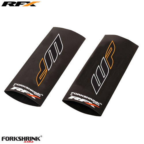 RFX Race Series Forkshrink Upper Fork Guard with 2016 WP logo (White/Orange) Universal 125cc-525cc RFX Race Series Forkshrink Upper Fork Guard with 2016 WP logo (White/Orange) Universal 125cc-525cc
